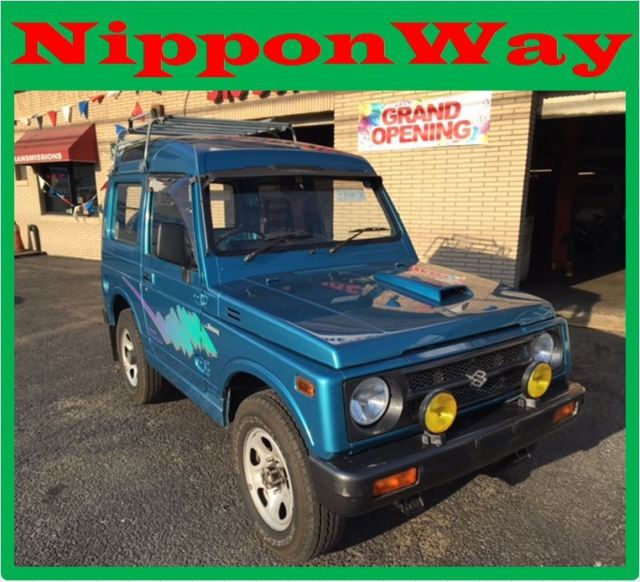 Japanese Mini Truck 1991 Suzuki Jimny/Samurai 4x4 IntercoolerTurbo at No Reserve 1991 Suzuki Jimny/Samurai 5 Speed Mini SUV Japanese Import Road Legal