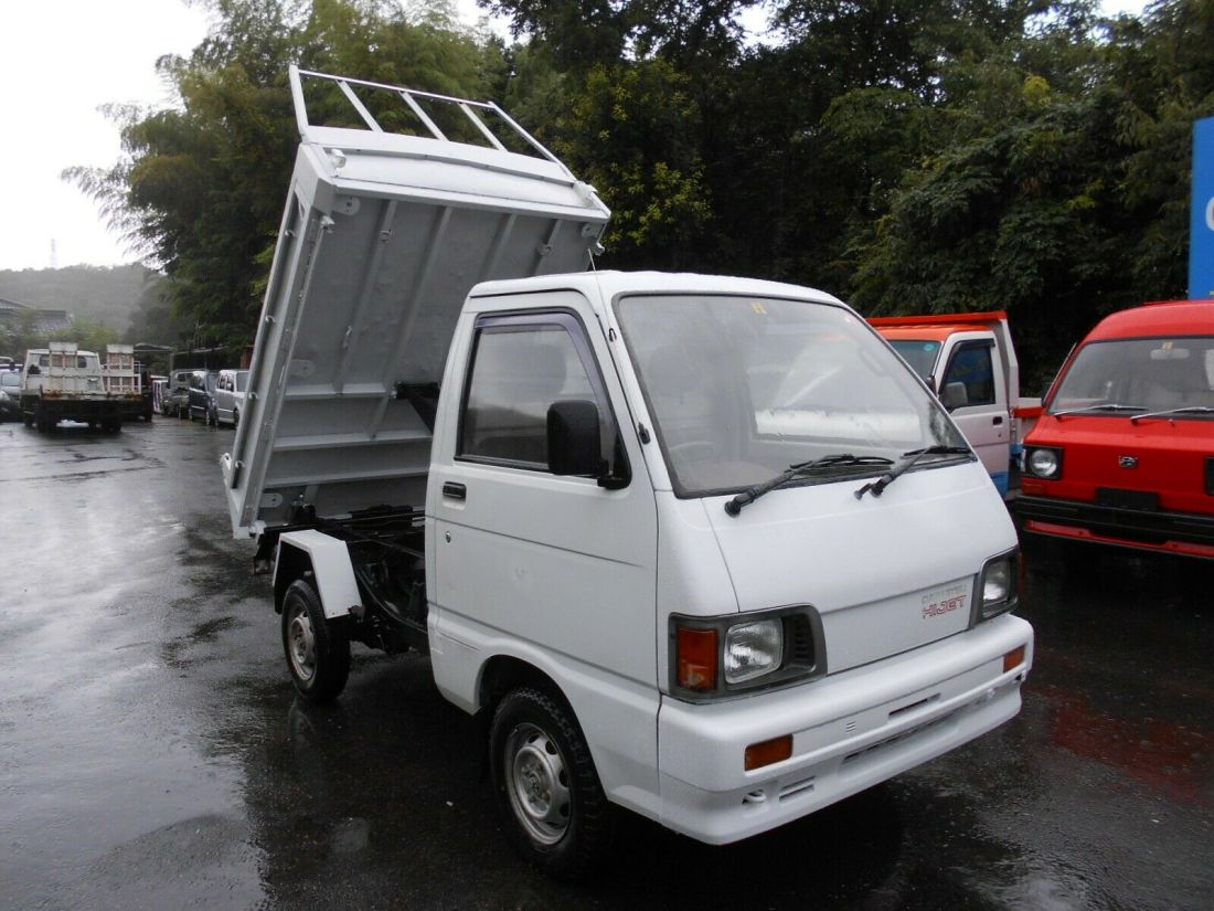 japanese mini truck Daihatsu Hijet Dump 1993 Daihatsu Charade