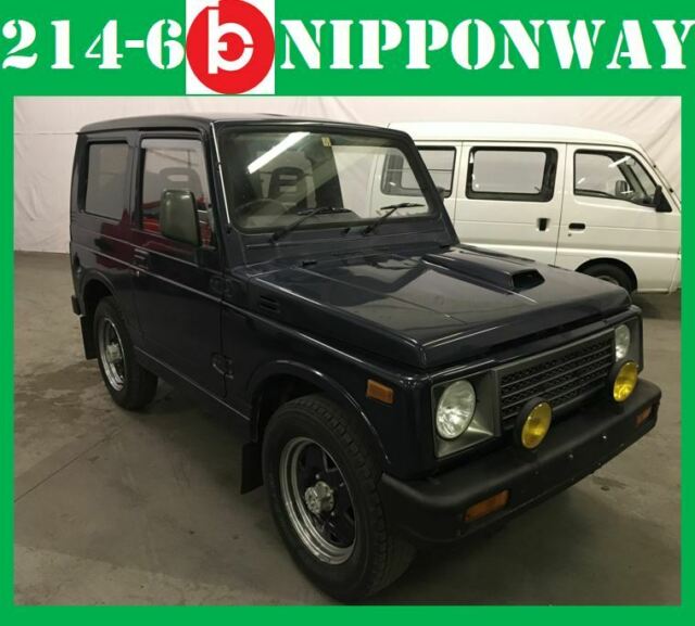 Japanese Mini Truck/SUV Suzuki Jimny 4x4 660cc Inter-cooler Turbo at No Reserve 1990 Suzuki Samurai Right Hand Drive JA11 F6A EFI Turbo 4x4