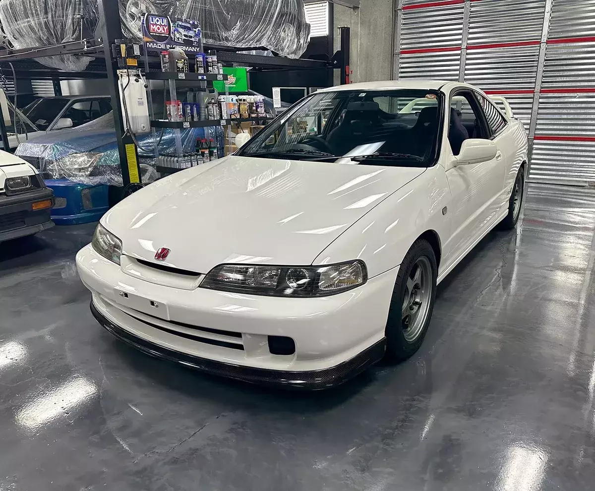 JDM 1997 HONDA ACURA INTEGRA TYPE R DC2 CHAMPIONSHIP WHITE B18C DOHC VTEC 1900 Acura Integra