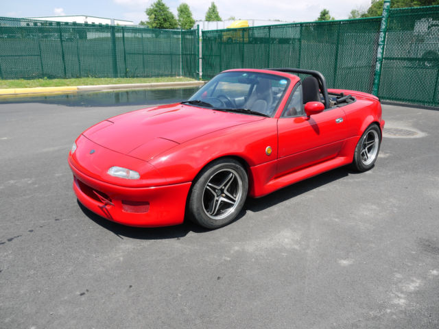JDM Mazda Miata NA6 Convertible Eunos Roadster MX-5 RHD Car JDM Miata 1991 Mazda MX-5 Miata