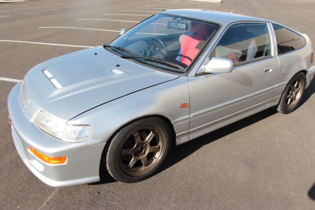 JDM RHD Honda CRX Feel's Honda Twin Cam B16a Volk te37 1989 Honda CRX