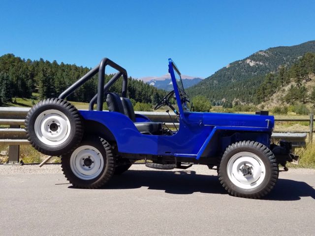 Jeep - 1951 Flat Fender Willy Jeep 1951 Willys CJ3A Farm Jeep