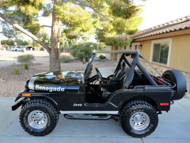 JEEP CJ 5 FACTORY RENEGADE - RESTORED - RUNS NICE - 4 SPEED - SEE VIDEO 1980 Jeep CJ CJ5 FACTORY RENEGADE