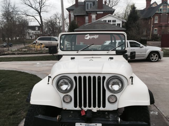 jeep cj 5,T-18, AMC 360, 4x4, fiberglass 1975 Jeep CJ