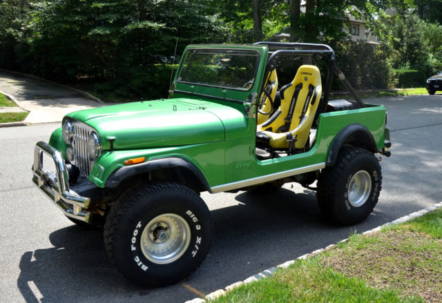 Jeep CJ 7 1982 with AMC Straight 6 Lifted and Lots of Fun Custom Extras 1982 Jeep CJ