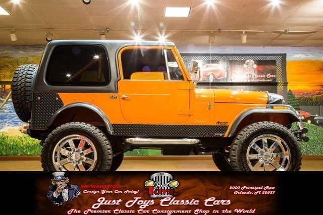 Jeep CJ-7 Orange with 100,492 Miles, for sale! 1978 Jeep CJ --