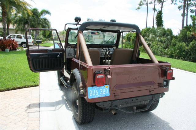 Jeep CJ 7 Original Owner 1981 Jeep CJ