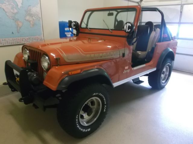 Jeep CJ-7 ~ Renegade ~ Levi ~ Original Paint ~ 80K Original Miles 1976 Jeep CJ Renegade