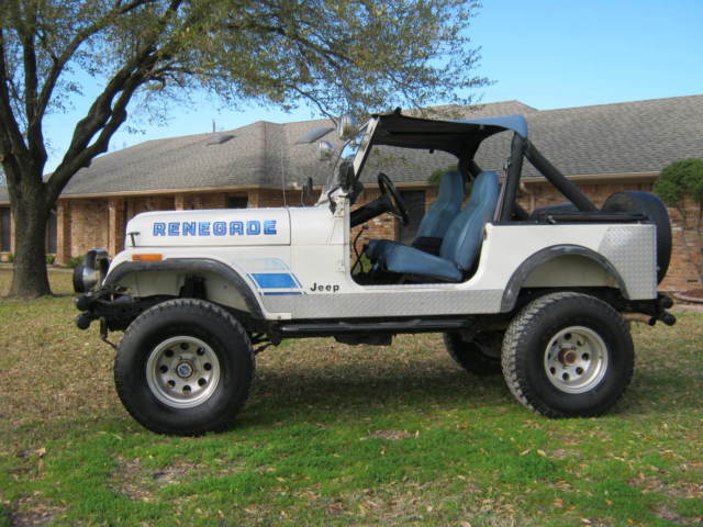 Jeep CJ 7 WITH 79K MILES!! ORIGINAL UNMOLESTED RENEGADE, A/C PS TILT PB, SOLID 1983 Jeep Renegade JEEP CJ7 RENEGADE 79K MILES AC