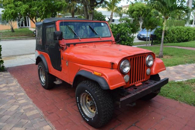 Jeep CJ - CJ5 CJ 5 CJ-5 1977 Jeep CJ CJ-5