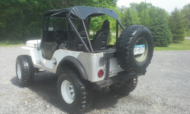 Jeep CJ2a Willys 1947 Off-Road Ready 1947 Willys CJ2a
