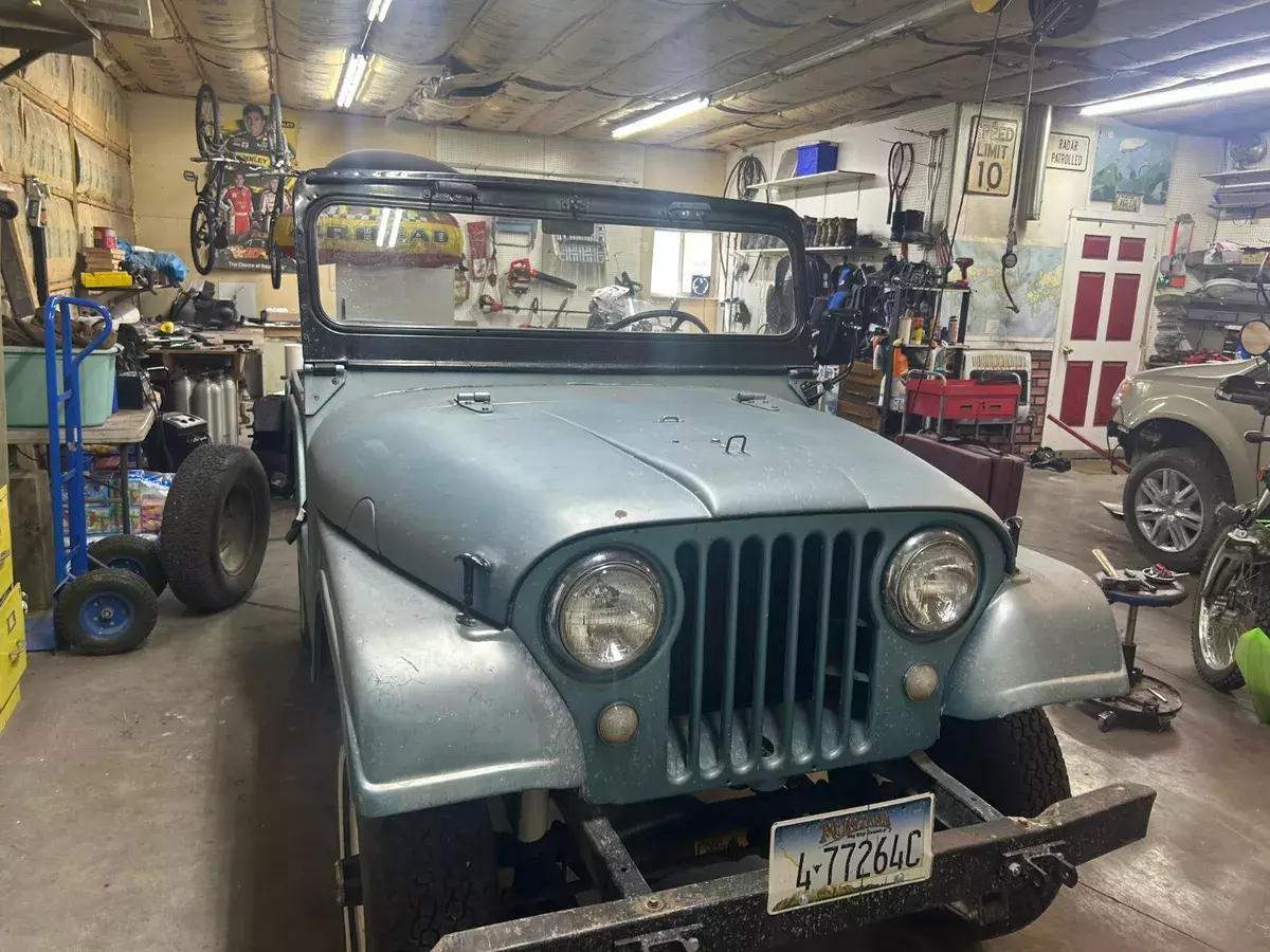 JEEP CJ5 ALL ORIGINAL BODY AND DRIVETRAIN HAS NO RUST NEWER SHOX EXHAUST 1967 Jeep CJ