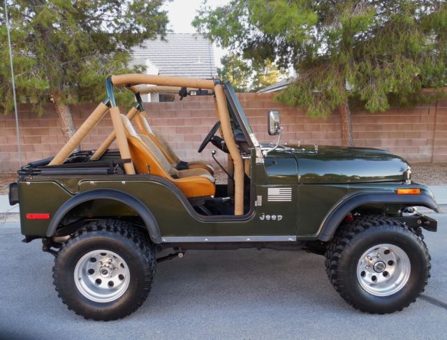 JEEP CJ5 " BODY OFF RESTORATION " V8 POWER " SHOW & GO READY" ( SEE VIDEO ) 1976 Jeep CJ 5 Brother of CJ7