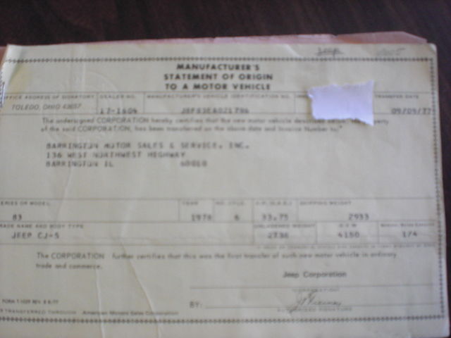 1978 Jeep CJ - photo 12