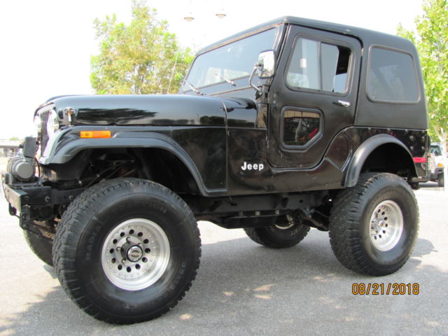 Jeep CJ5, Calif. no rust, V8, manual, ps, disc, lifted!!! Ground up restored!! 1977 Jeep CJ