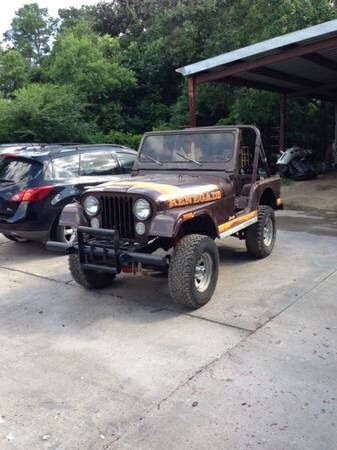 jeep cj5 Renegade, project mostly complete, rare cj and no reserve auction 1981 Jeep CJ Cj5