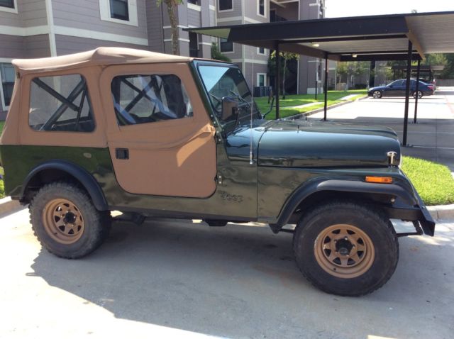 Jeep cj7 1981 low miles ,restored with new engine and TDK frame 1981 Jeep CJ