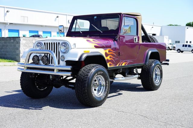 JEEP CJ7 CJ8 SCRAMBLER / NEWER PAINT, ENGINE, LIFT, WHEELS, TIRES / NO RESERVE 1984 Jeep CJ CJ8 Scrambler