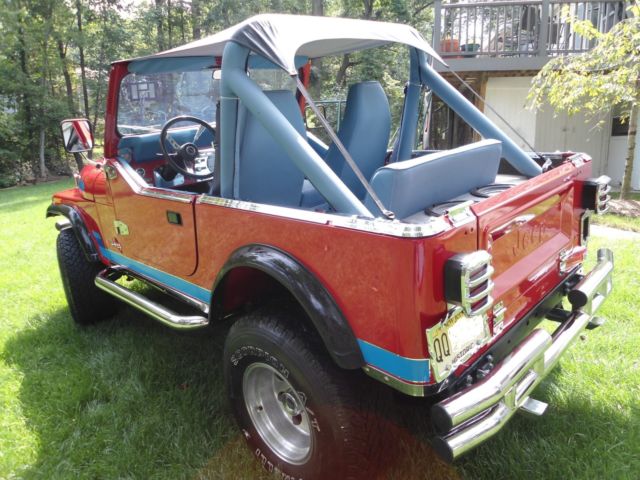 1977 Jeep CJ Red - photo 2
