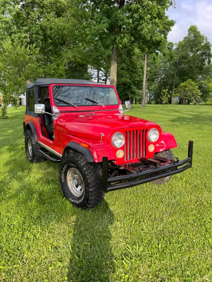 jeep cj7 for sale 5 speed manual fiberglass tub restored 1983 Jeep CJ