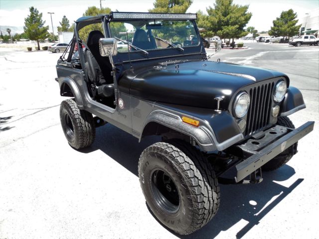 Jeep CJ7 - FULL RESTORATION - 5 SPEED - PS - DB - TILT - Full Top - SEE VIDEO 1986 Jeep CJ RESTORED SHOW & GO READY