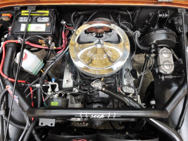 1977 Jeep CJ CHEVY V8 with A/C "HIGH OPTION BUILD" - photo 13