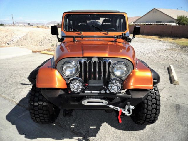 1977 Jeep CJ CHEVY V8 with A/C "HIGH OPTION BUILD" - photo 2
