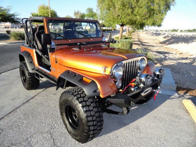 1977 Jeep CJ CHEVY V8 with A/C "HIGH OPTION BUILD" - photo 3