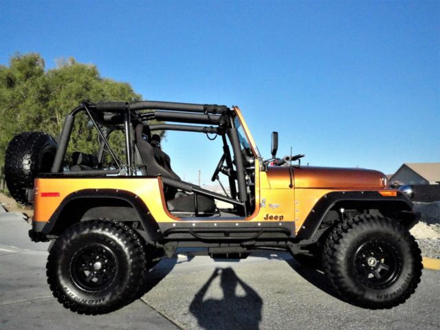 1977 Jeep CJ CHEVY V8 with A/C "HIGH OPTION BUILD" - photo 5
