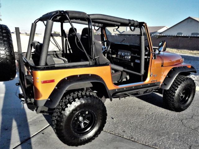 1977 Jeep CJ CHEVY V8 with A/C "HIGH OPTION BUILD" - photo 8