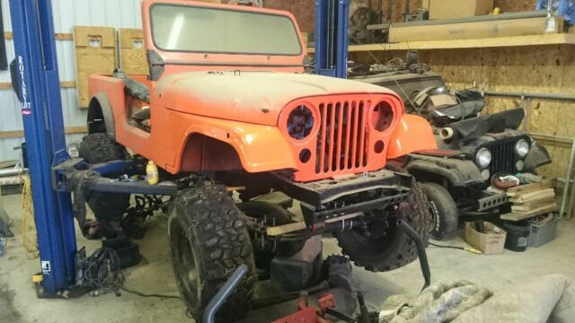 Jeep cj7 incomplete project 1978 Jeep CJ