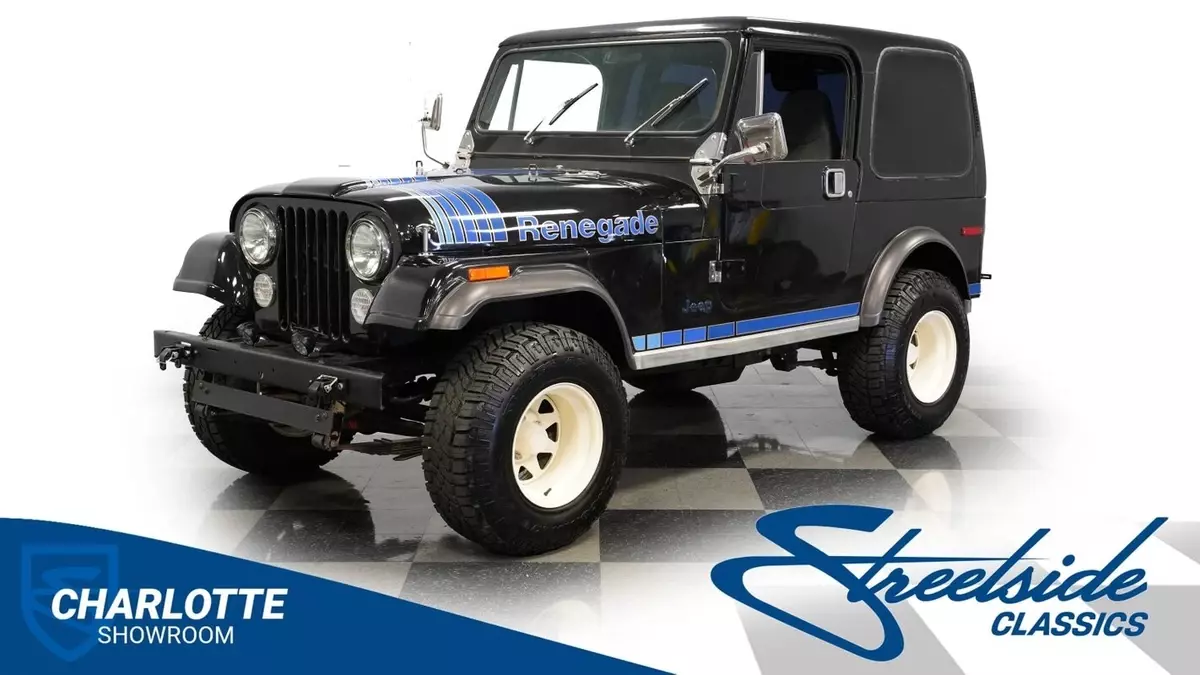 JEEP CJ7 RENEGADE V8 4X4 CLASSIC VINTAGE OFF ROAD WRANGLER TRUCK SUV 1977 Jeep CJ Renegade