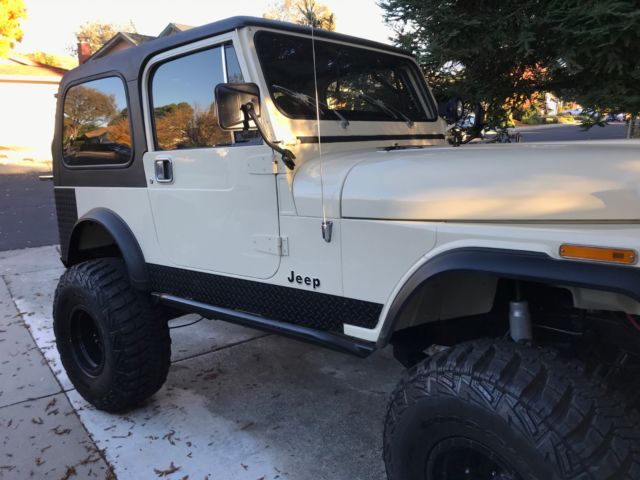 Jeep CJ7 resto-mod much like a CJ5 and best daily drivers in America MOPAR FI 1986 Jeep CJ CJ7