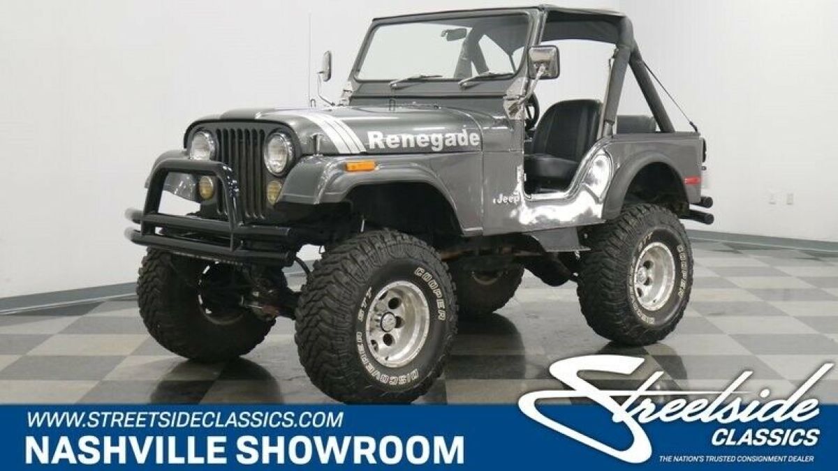 Jeep four by four 4x4 AMC 304 V8 engine 1979 Jeep CJ