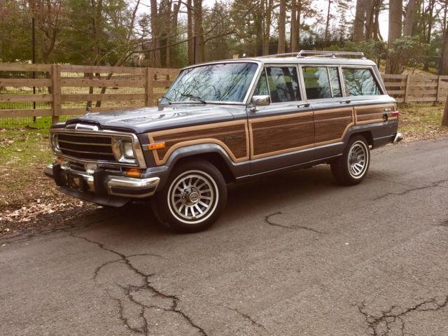 Jeep Grand Wagoneer cherokee wrangler cj defender land cruiser rover bronco j10 1988 Jeep Wagoneer