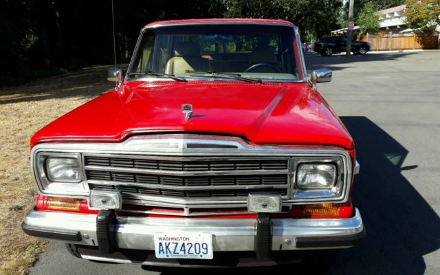 1987 Jeep Wagoneer Jeep grand wagoneer 4x4 Low miles 97k. Classic. Suv - photo 9