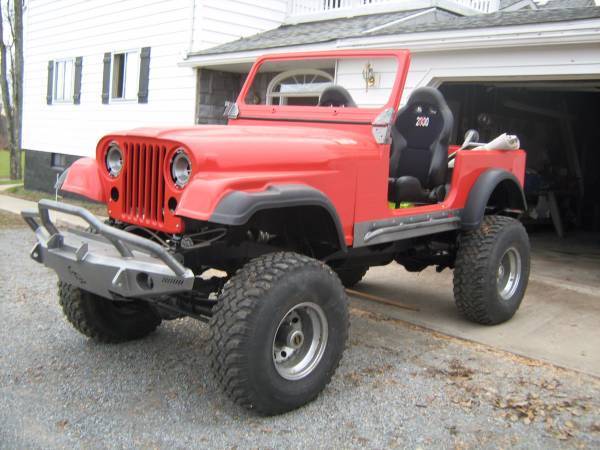 Jeep Project *BRAND NEW* over $40k invested needs finishing touches 1978 Jeep CJ