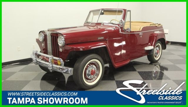 Jeep willys 1948 jeepster vintage classic convertible 1948 Willys