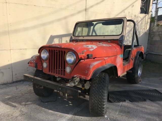 Jeep Willys CJ5 Hurricane from 1958 1958 Willys