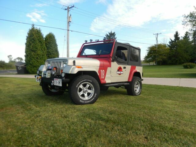 Jeep Wrangler 1994 YJ Jurassic Park 1994 Jeep Wrangler
