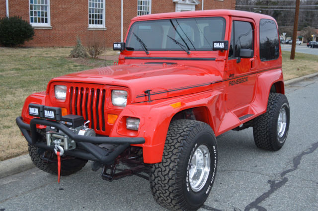 Jeep Wrangler Renegade YJ Fully Restored Very Nice LOOK!!! 1994 Jeep Renegade Renegade