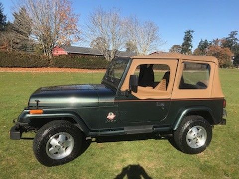 Jeep Wrangler Sahara 100% rust free 4.0 inline 6cyl runs like new No Reserve 4x4 1993 Jeep Wrangler Wrangler sahara