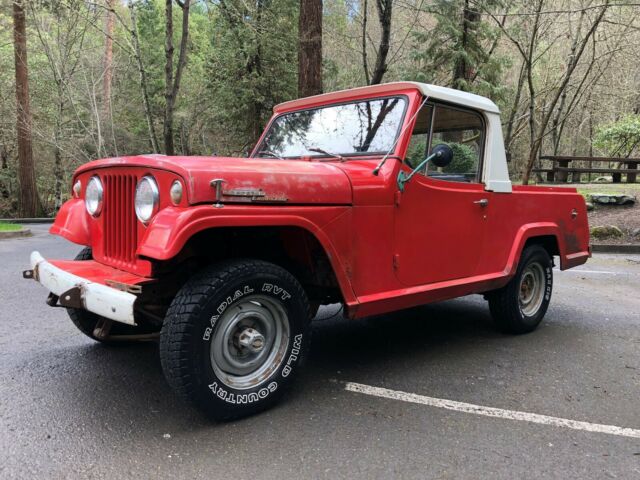 1967 Jeep Commando JEEPSTER HALF CAB TRUCK - photo 4