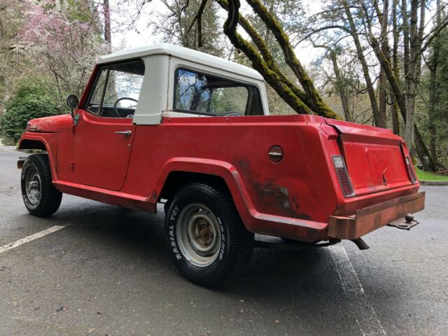 1967 Jeep Commando JEEPSTER HALF CAB TRUCK - photo 6