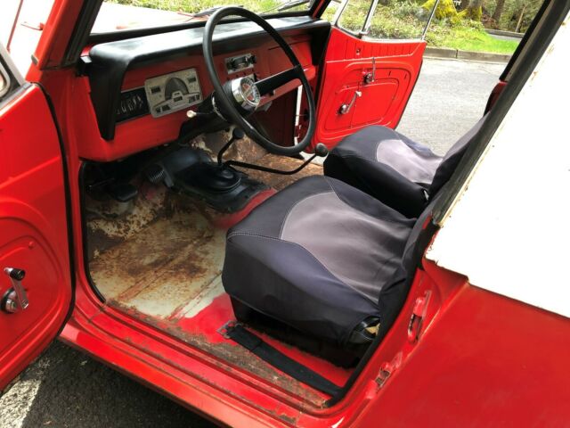 1967 Jeep Commando JEEPSTER HALF CAB TRUCK - photo 9
