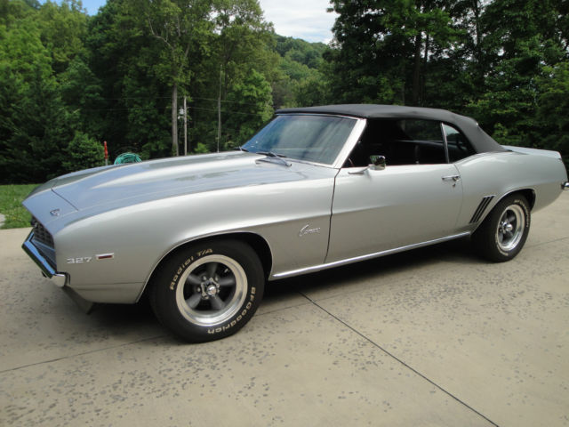 Jerry MacNeish Certified 1969 Convertible Camaro 1969 Chevrolet Camaro 2 Door Convertible