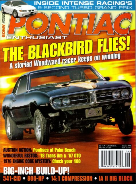 Jim Wangers' 1968 Firebird "Most Famous Street Racer" Black Bird 1968 Pontiac Firebird
