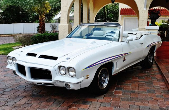 1972 Pontiac GTO LeMans Sport Convertible 455 V8 Auto Ram Air - photo 2