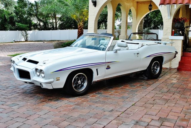 1972 Pontiac GTO LeMans Sport Convertible 455 V8 Auto Ram Air - photo 3